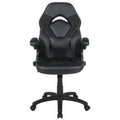 Black Ergonomic Racing Game Chair F402218
