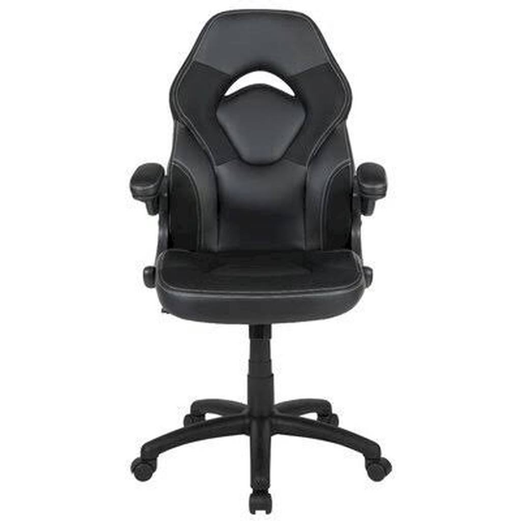 Black Ergonomic Racing Game Chair F402218