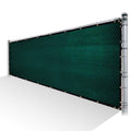 Green Privacy Fence Screen HDPE Mesh Netting with Reinforced Grommets J26508