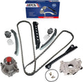 Timing Chain Kit with Water Pump & Oil Pump for Ford E-150 Econoline 2002-1997 & for Ford F-150 F-250 & for Ford Excursion 5.4L V8 SOHC R7768