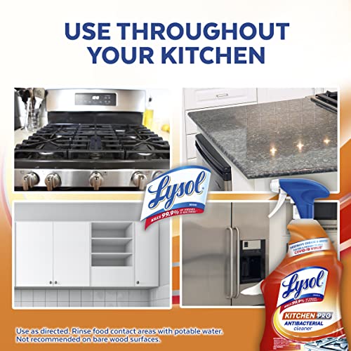 Antibacterial All Purpose Kitchen Cleaner and Degreaser, Citrus Scent, 22oz V894885