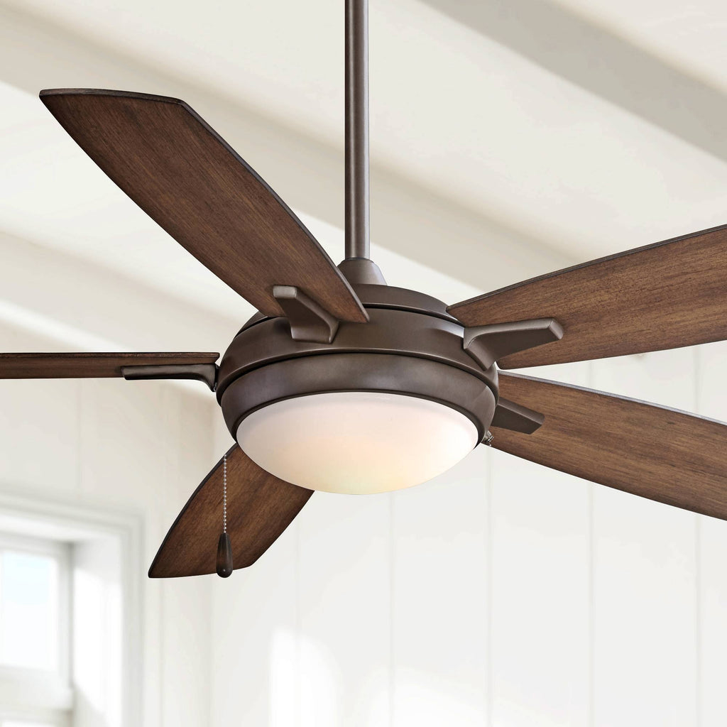 Oil Rubbed Bronze LED Ceiling Fan E81385