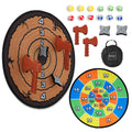 Double-Sided Dart Board with Carrying Case Z7782