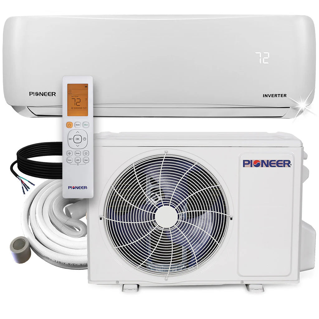 12,000 BTU 21.5 SEER 115V Ductless Mini-Split Inverter Air Conditioner Heat Pump System Z320