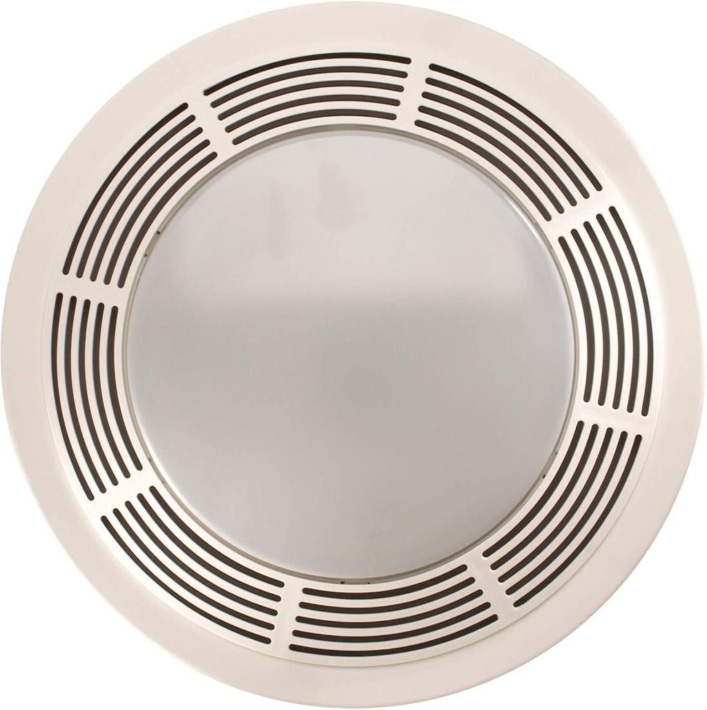 Exhaust Fan and Light with Glass Lens, 100 CFM H533965