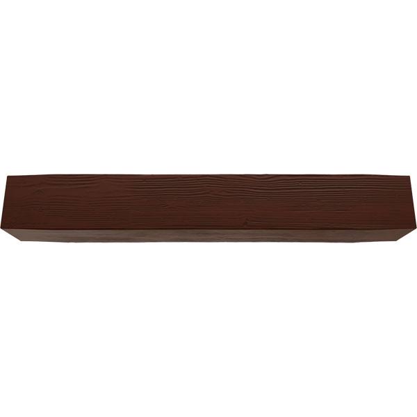 Sandblasted Faux Wood Fireplace Mantel, Natural Pecan I206