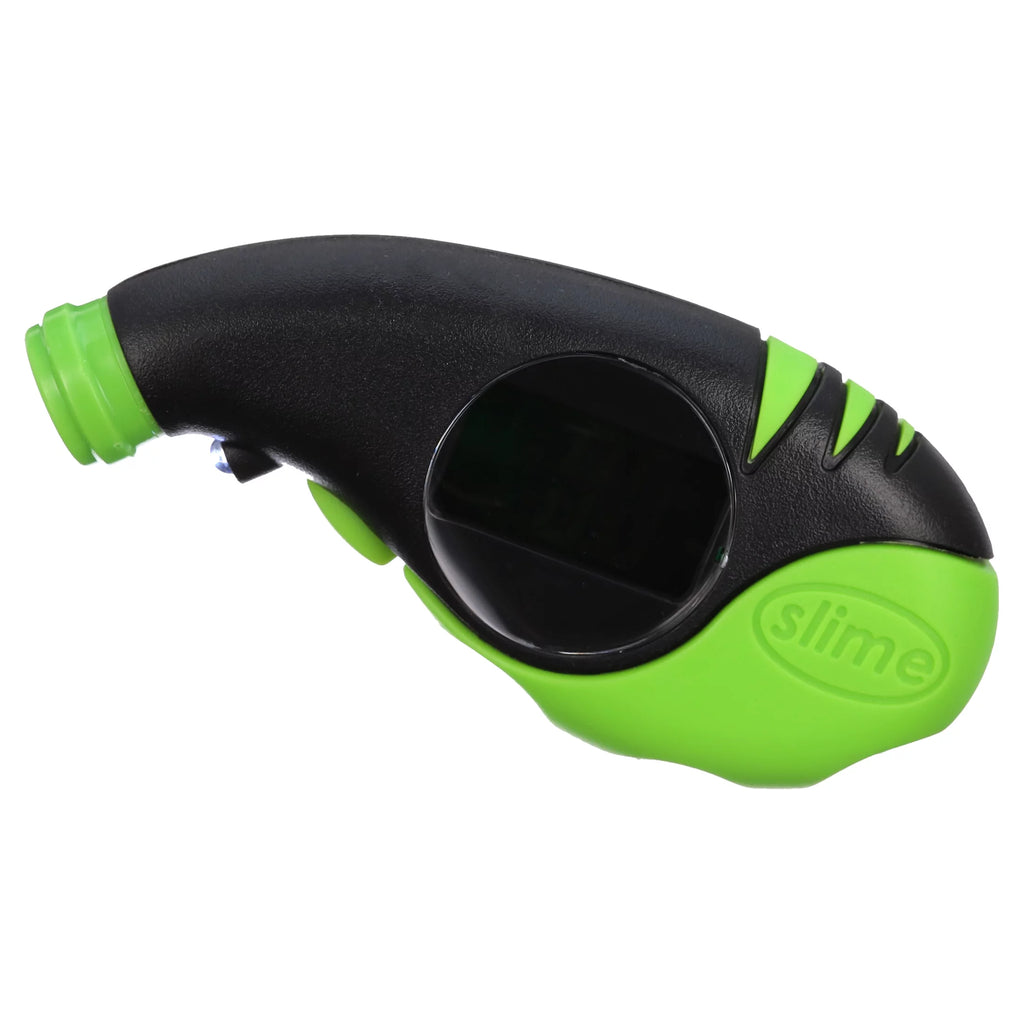 Digital Tire Gauge 5-150 Psi Green & Black S123351