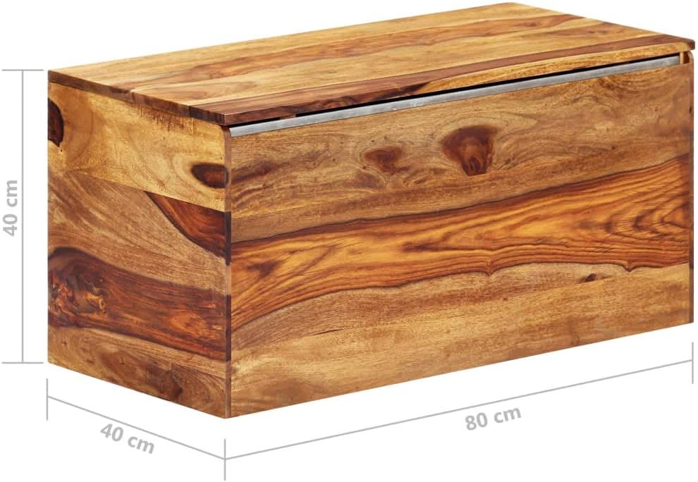 Solid Sheesham Wood Storage Chest O7180