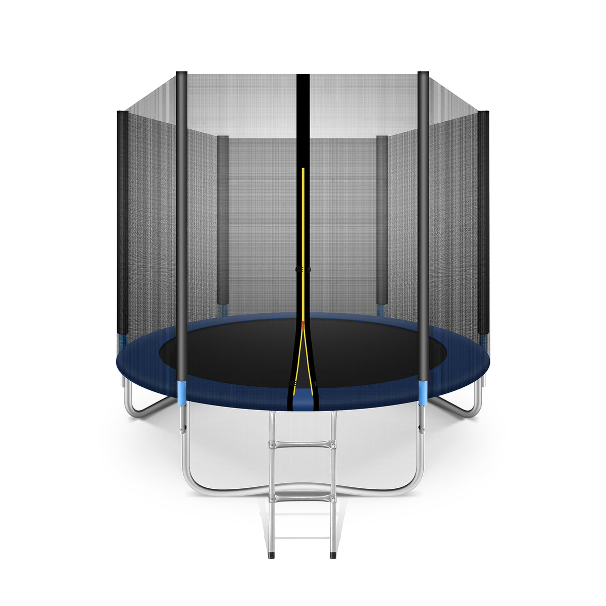 8ft Trampoline with Safety Enclosure Net and Ladder E534