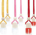 Car Air Fresheners 6-Pcs 4ml Hanging Diffuser Bottles E30089