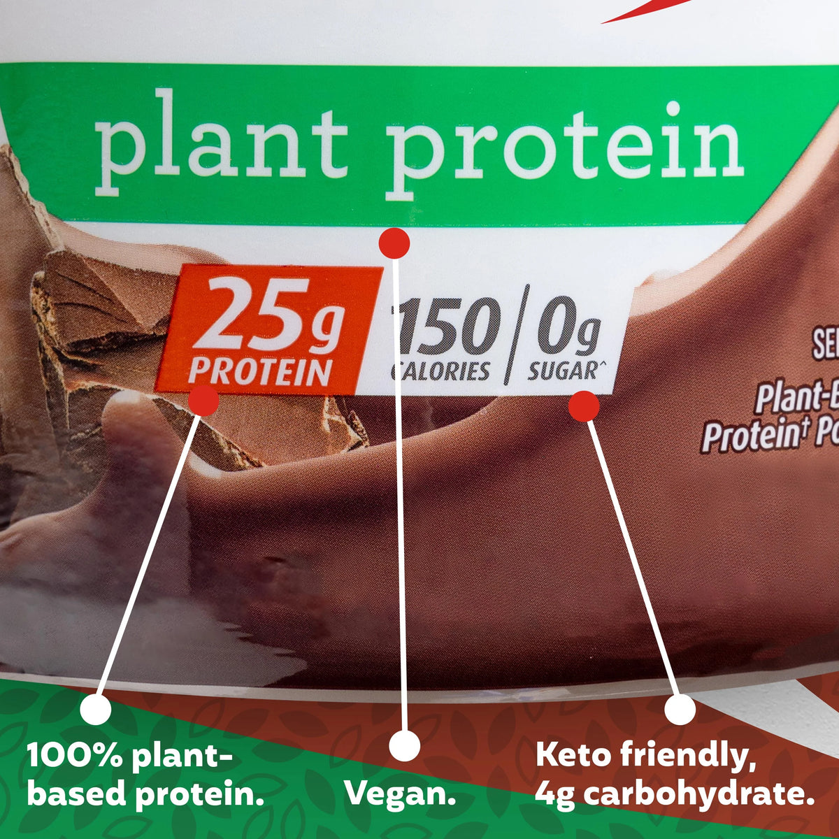 Plant Protein Powder Vanilla 25g 15 Servings I5661