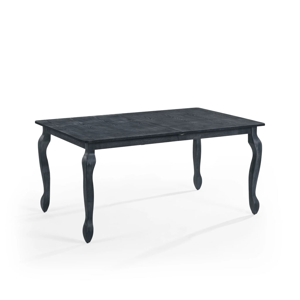 Gray Wooden Expandable Dining Table N837099