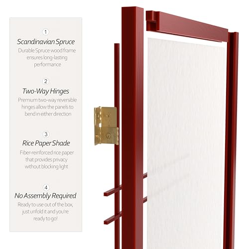 3 Panel White Shoji Screen M1566