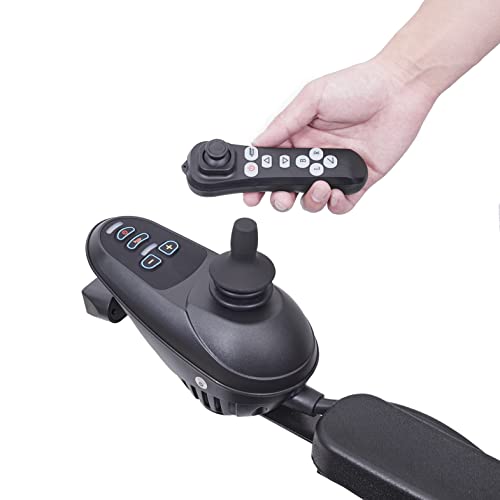Reclining Foldable Electric Wheelchair with Dual 12AH Lithium Batteries O911
