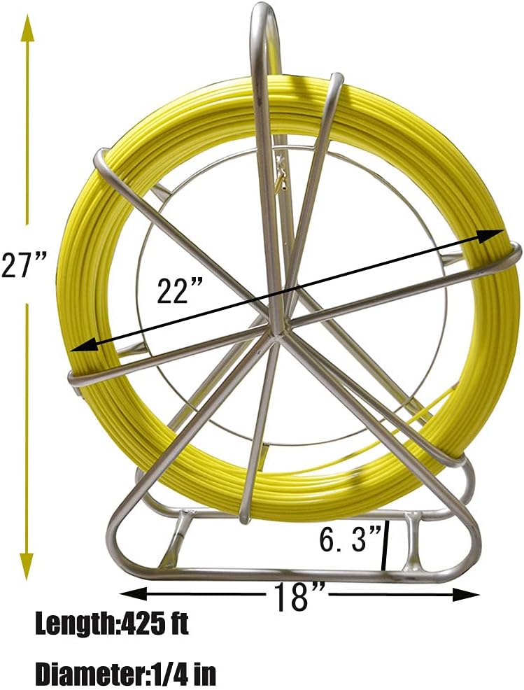 6mm 425 FT Fiberglass Fish Tape E536546