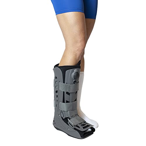 Tall Air CAM Walker Boot - Orthopedic Full Shell Air Cast Walking Boot R178