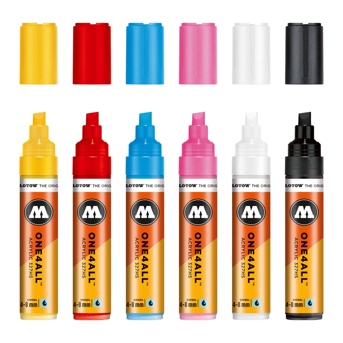 Acrylic Marker 6 Colors E824