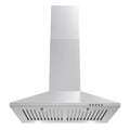24 220 CFM Convertible Wall Mount Range Hood with Push Button Controls G923338