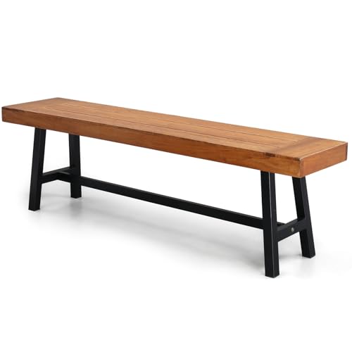 Outdoor Bench with Metal Legs Z6908