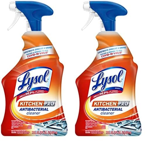Antibacterial All Purpose Kitchen Cleaner and Degreaser, Citrus Scent, 22oz V894885