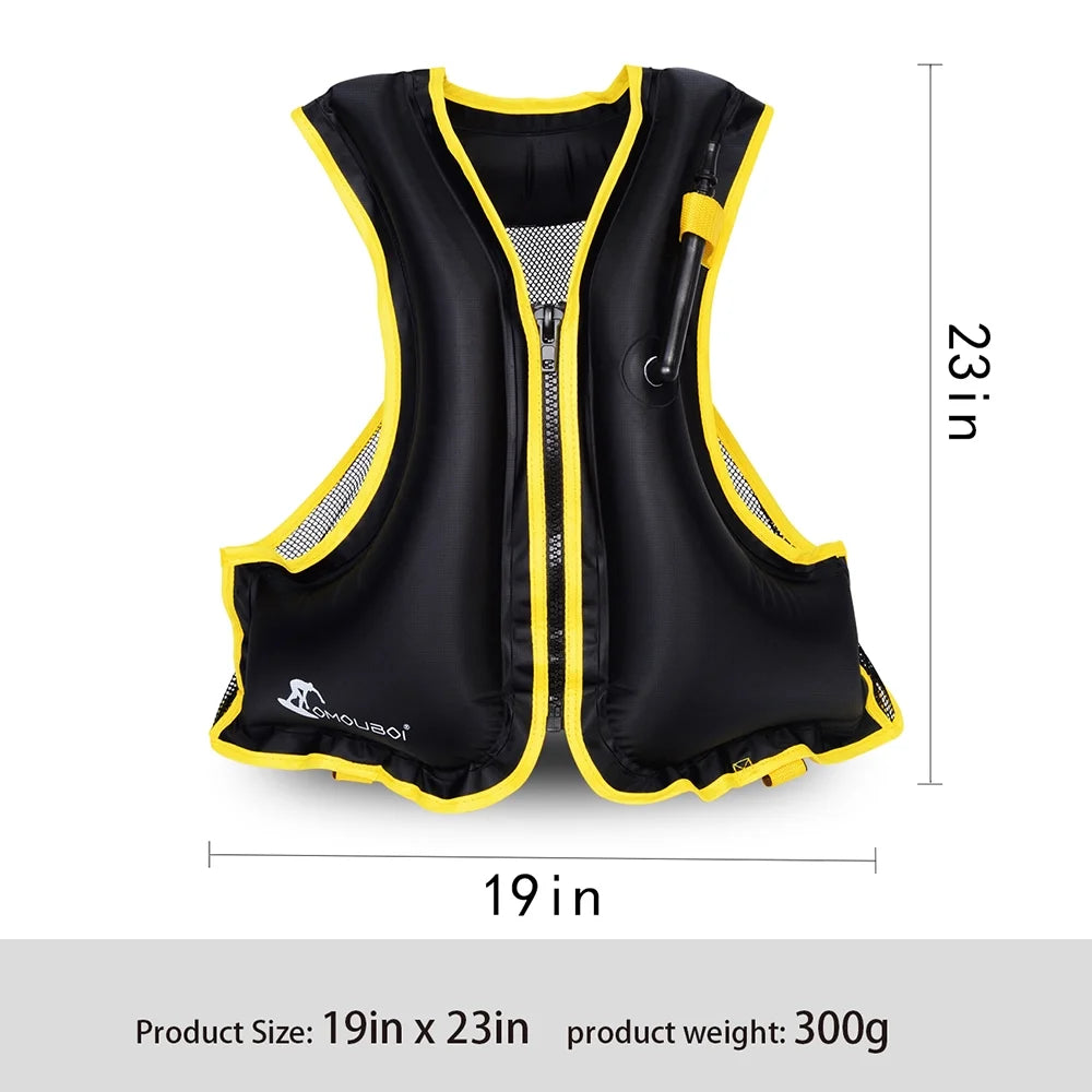 Inflatable Swim Vest for Water Sports P289