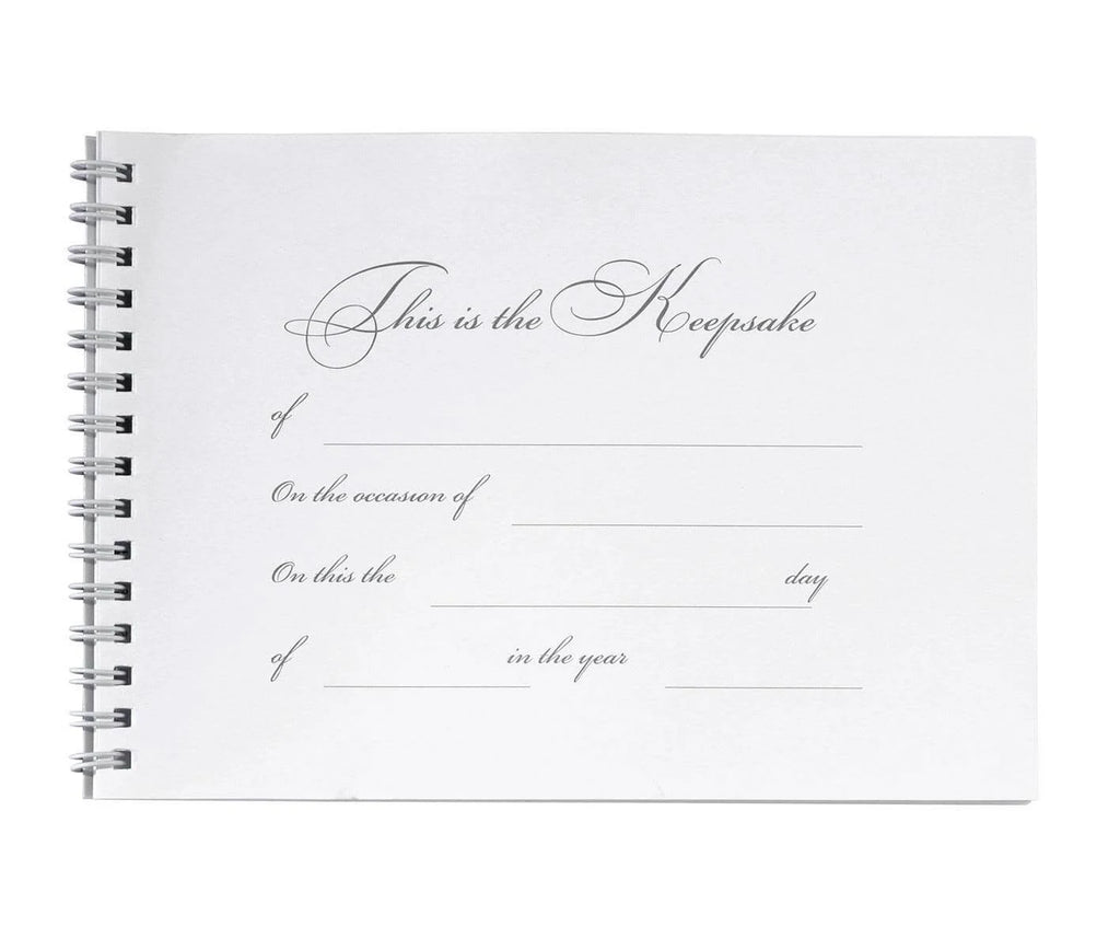 White Sash Wedding Accessories Set B25636