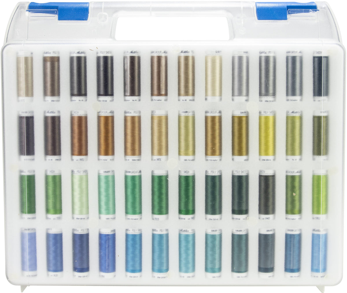 Poly Sheen Thread Case with 96 Spools V913210