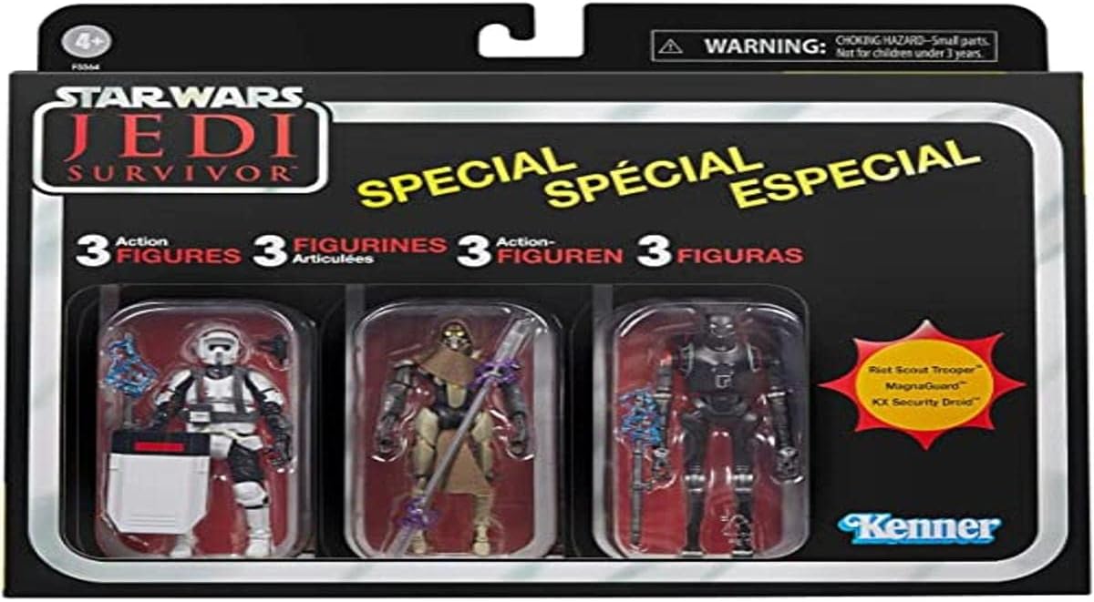 3 3/4-Inch Scale Action Figures 3-Pack G4685