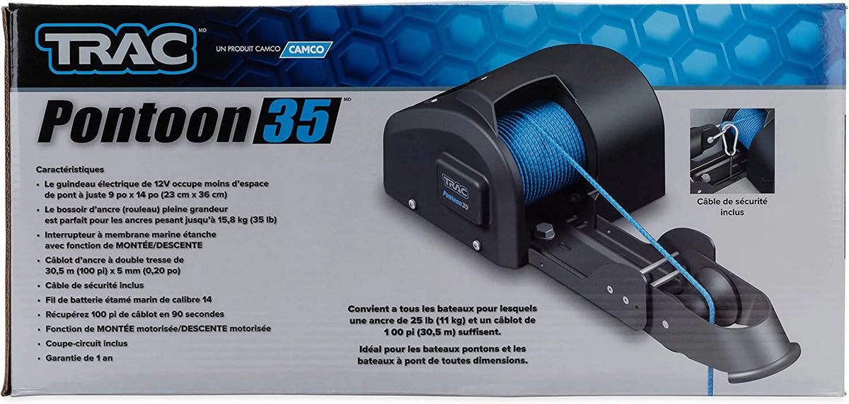 Electric Anchor Winch with 100-feet Anchor Rope S5062