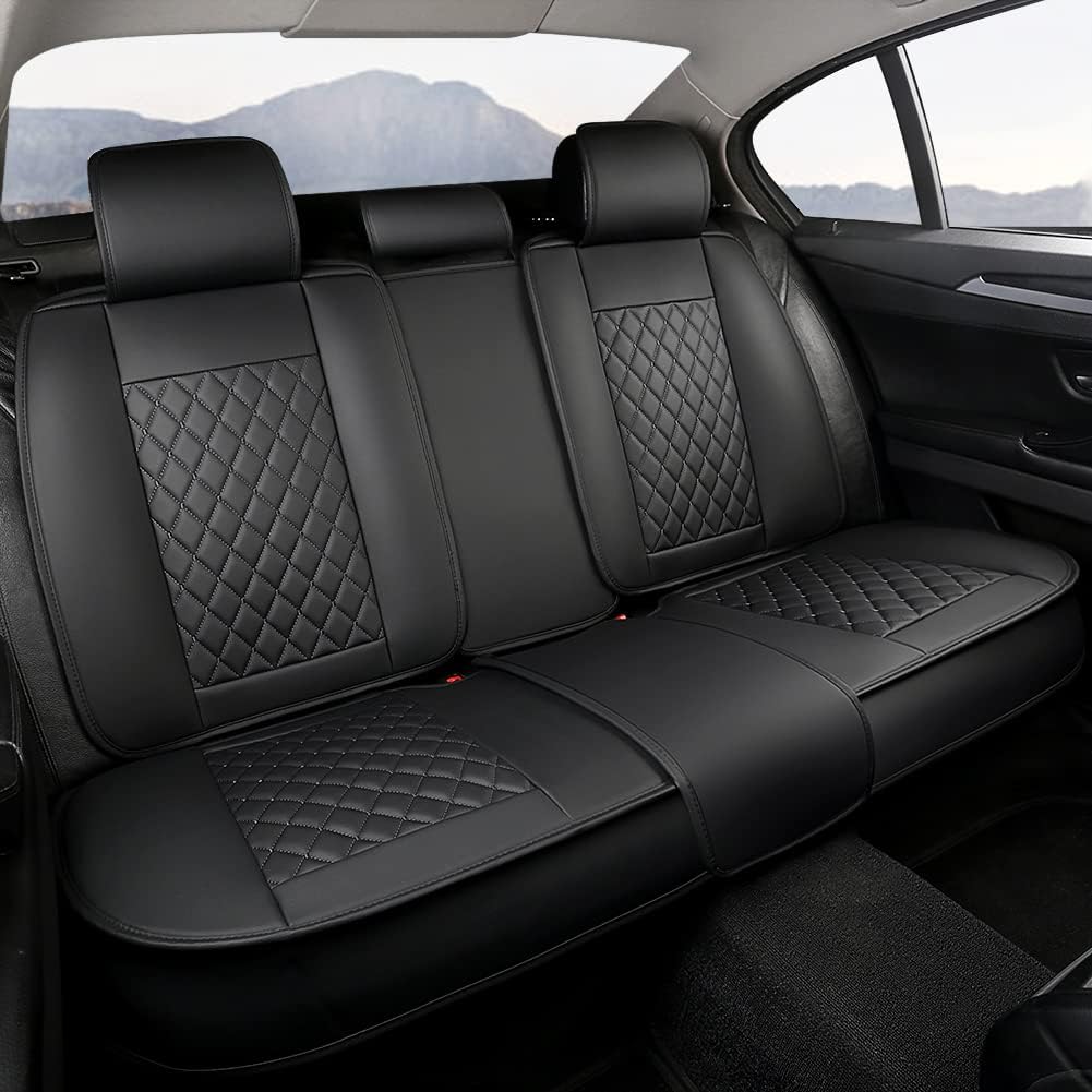 Gray Car Seat Covers Full Set F464