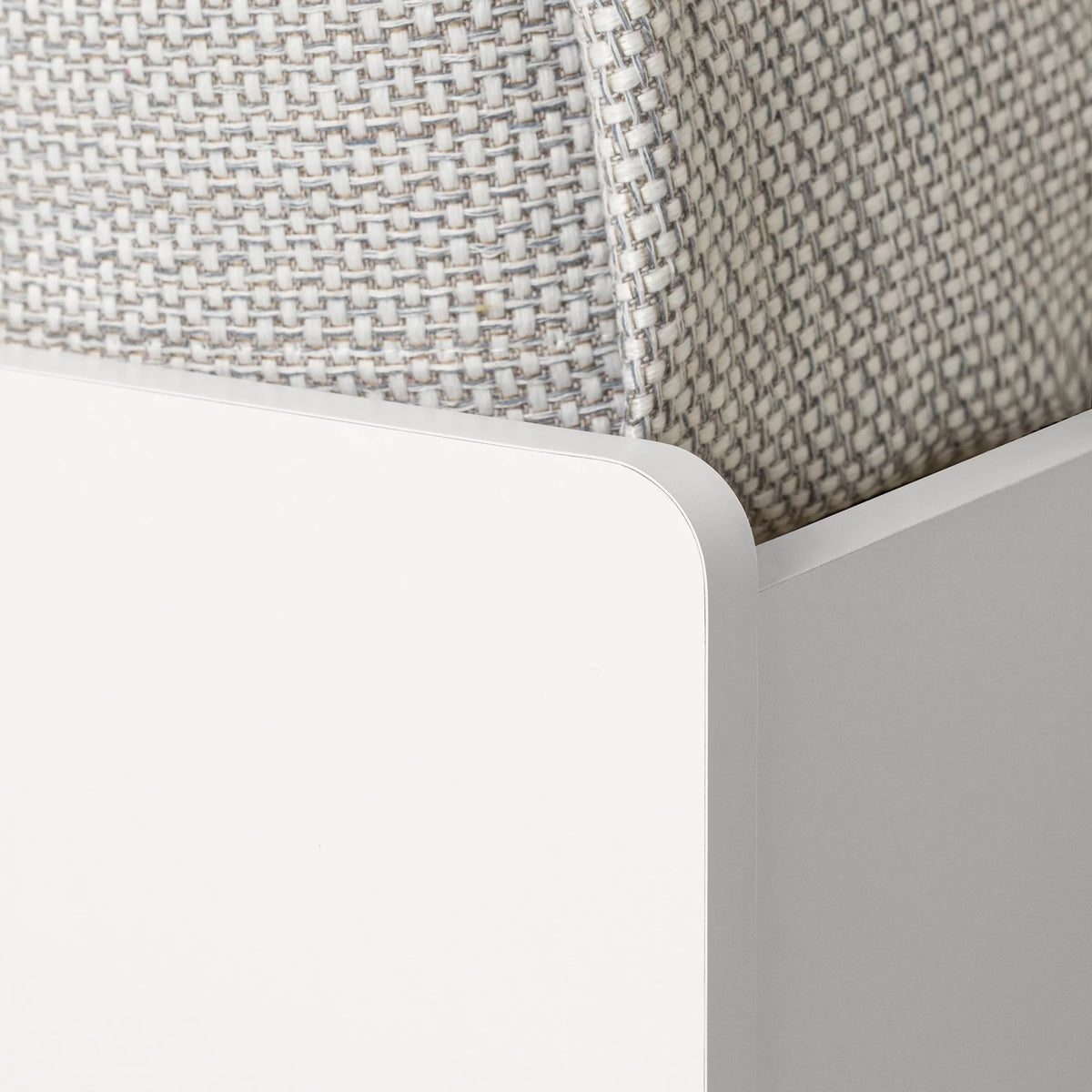 White Twin Metal Storage Bed H92867