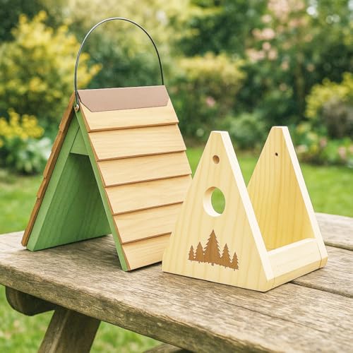 Cedar Wood Large Open Bird House Nestbox X99205