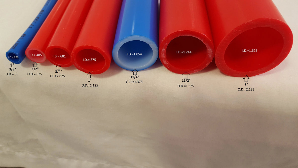 500' Coil Blue Certified Non-Barrier PEX Tubing Q362899