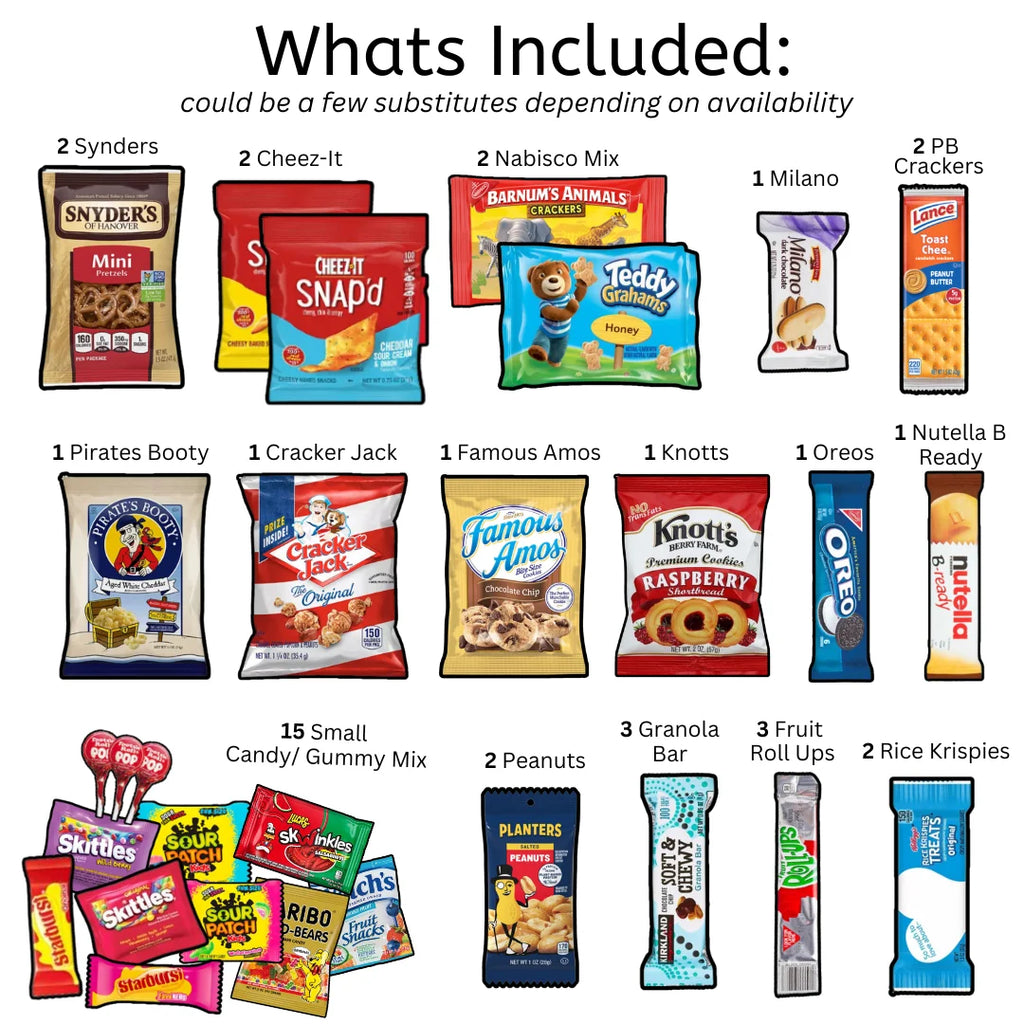 40 Count Variety Snack Box E282157