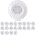 6 in LED Flush Mount Ceiling Light 9.5W Dimmable 2700K 20 Pack C9192
