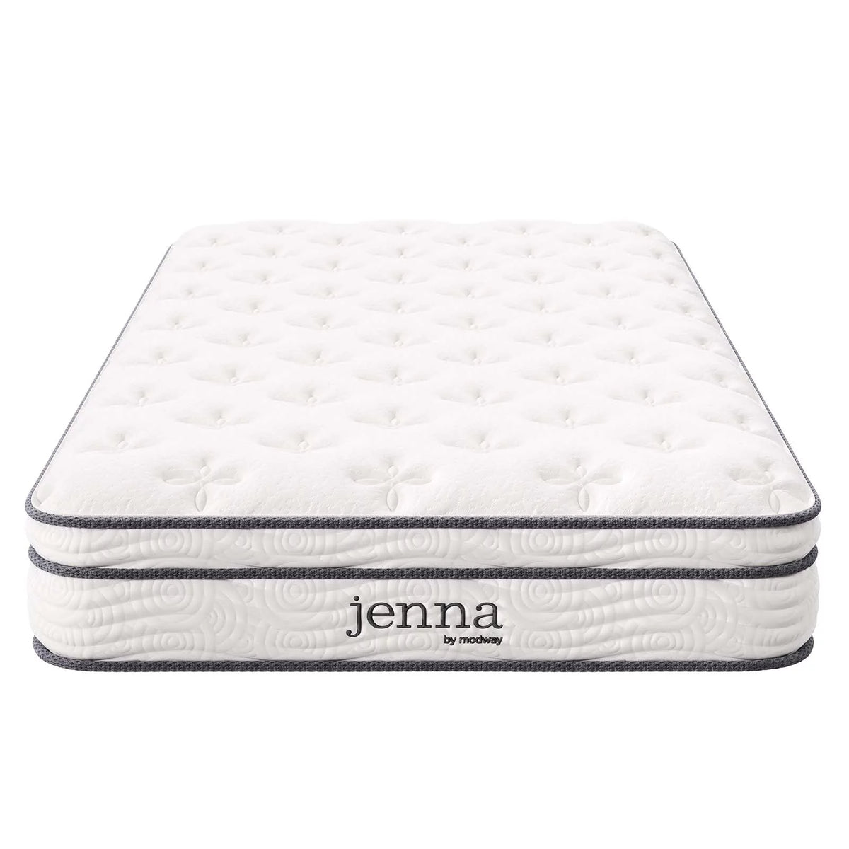White 8 Innerspring Foam Twin Mattress T7737