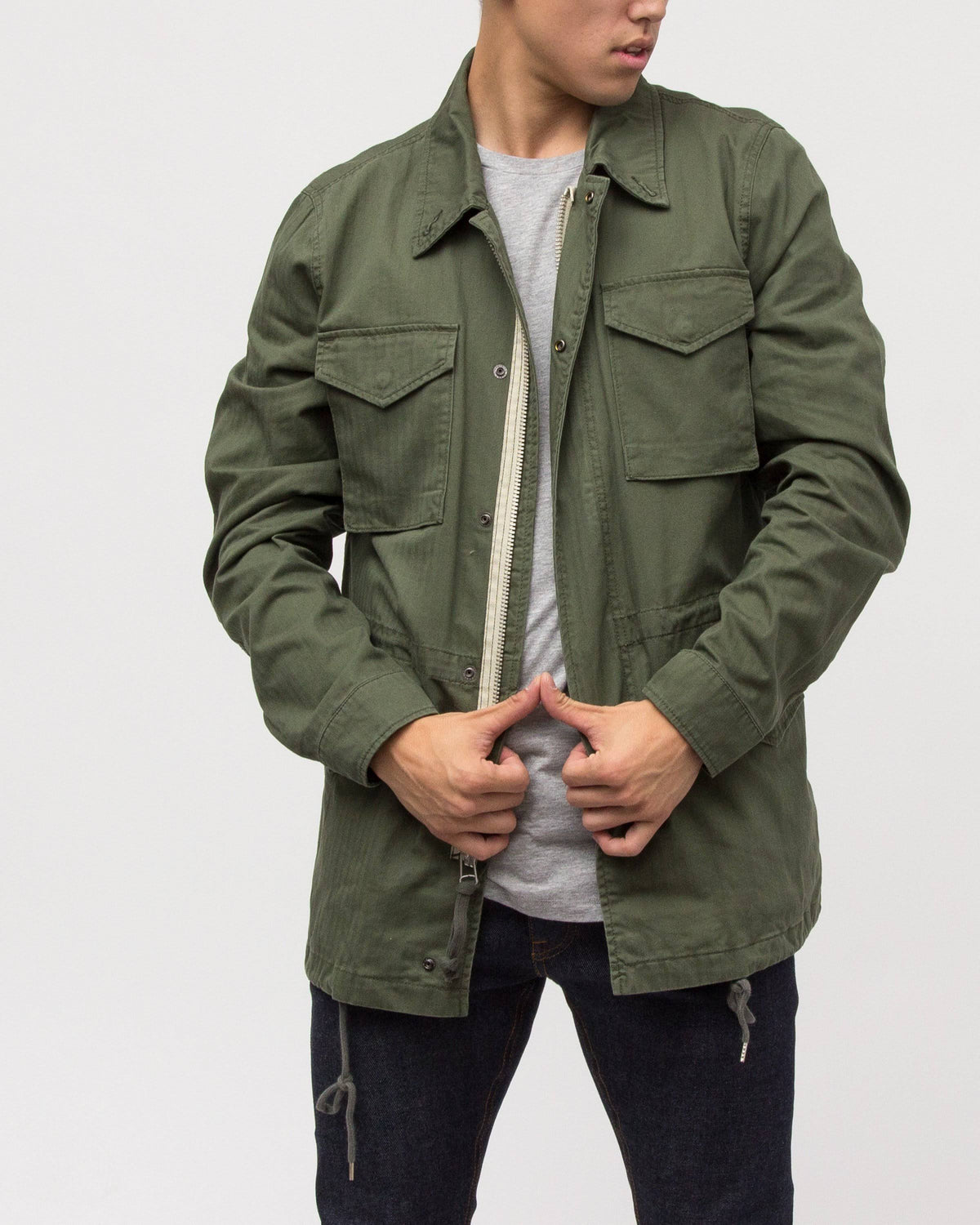 Camo Woodland Field Coat K7609