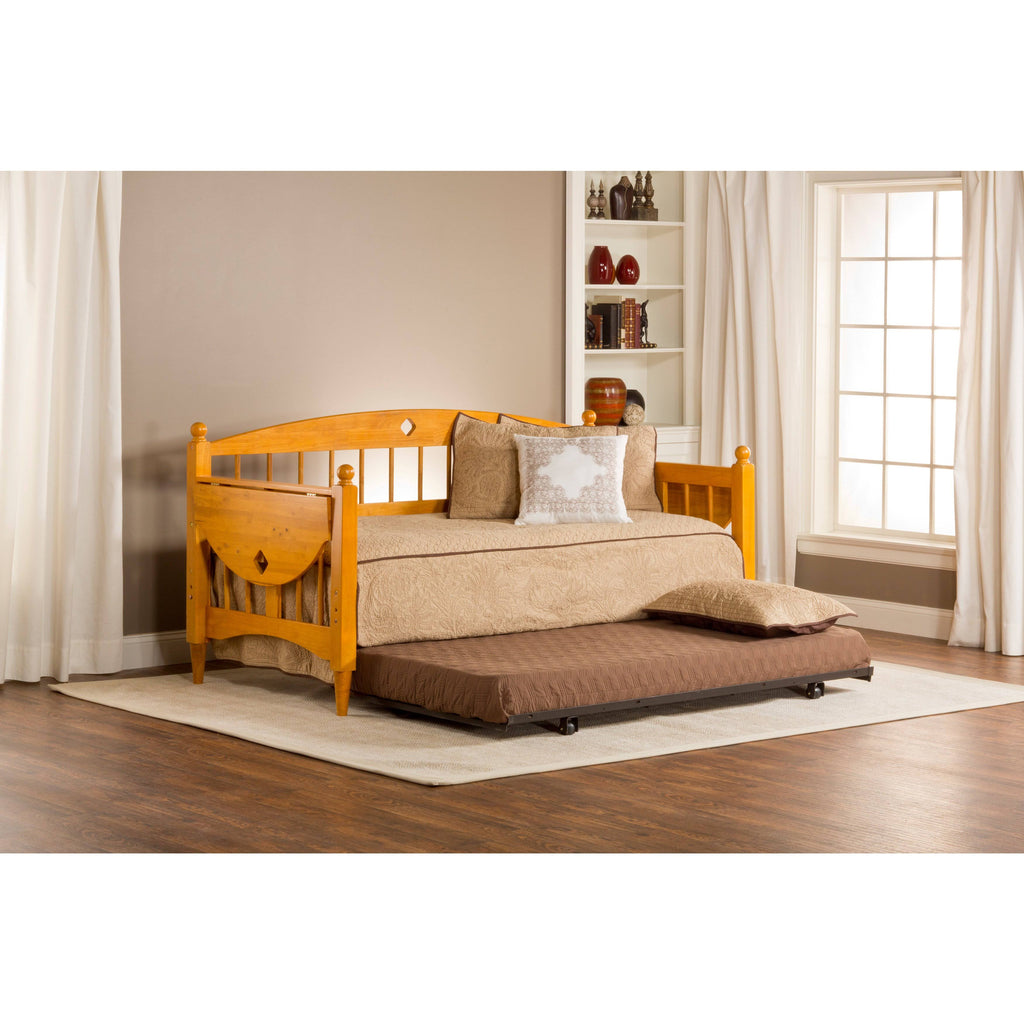 Medium Oak Daybed with Suspension Deck T462
