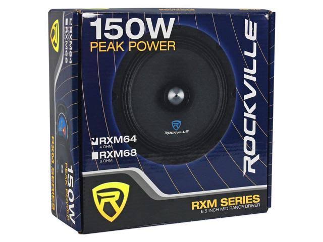 6.5x22 600W 4 Ohm Mid-Range Car Speakers Kevlar Cone T904