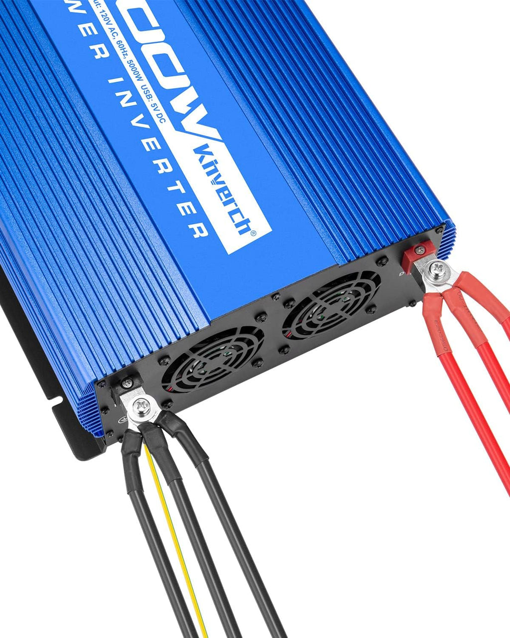 5000W Power Inverter 12V to 110V 4AC Outlets 2USB Ports K221