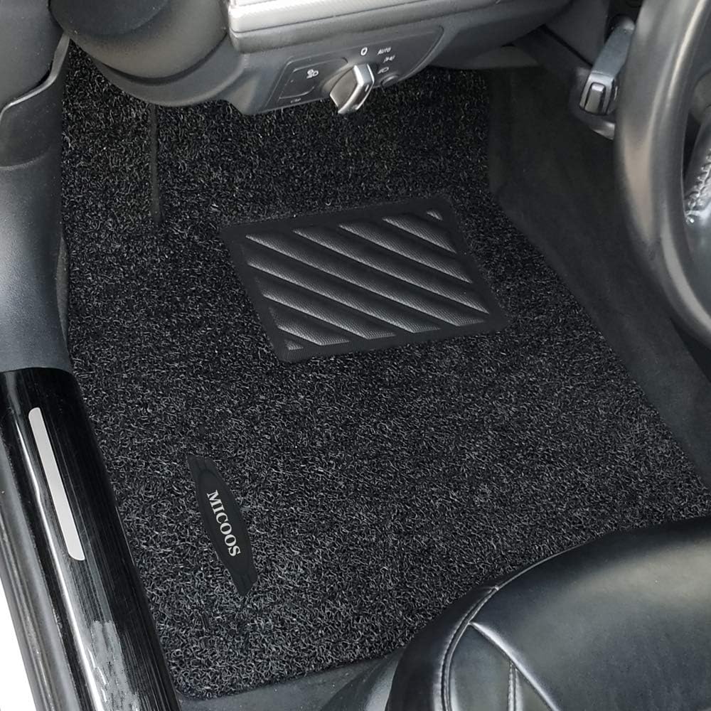 Compatible with Car Floor Mat Carpet for BMW X5 (2014-2018) F15, All Weather Heavy Duty Floor Mat Set Waterproof Stain-Resistant (Black) E638