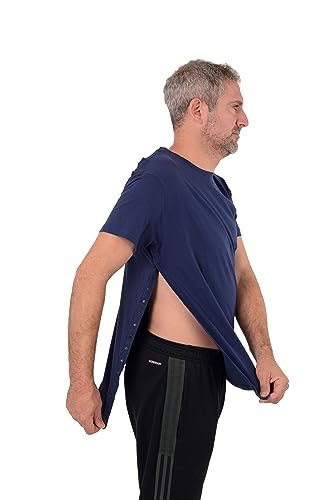 Tearaway Snap Open Shirt for Shoulder Recovery E4601
