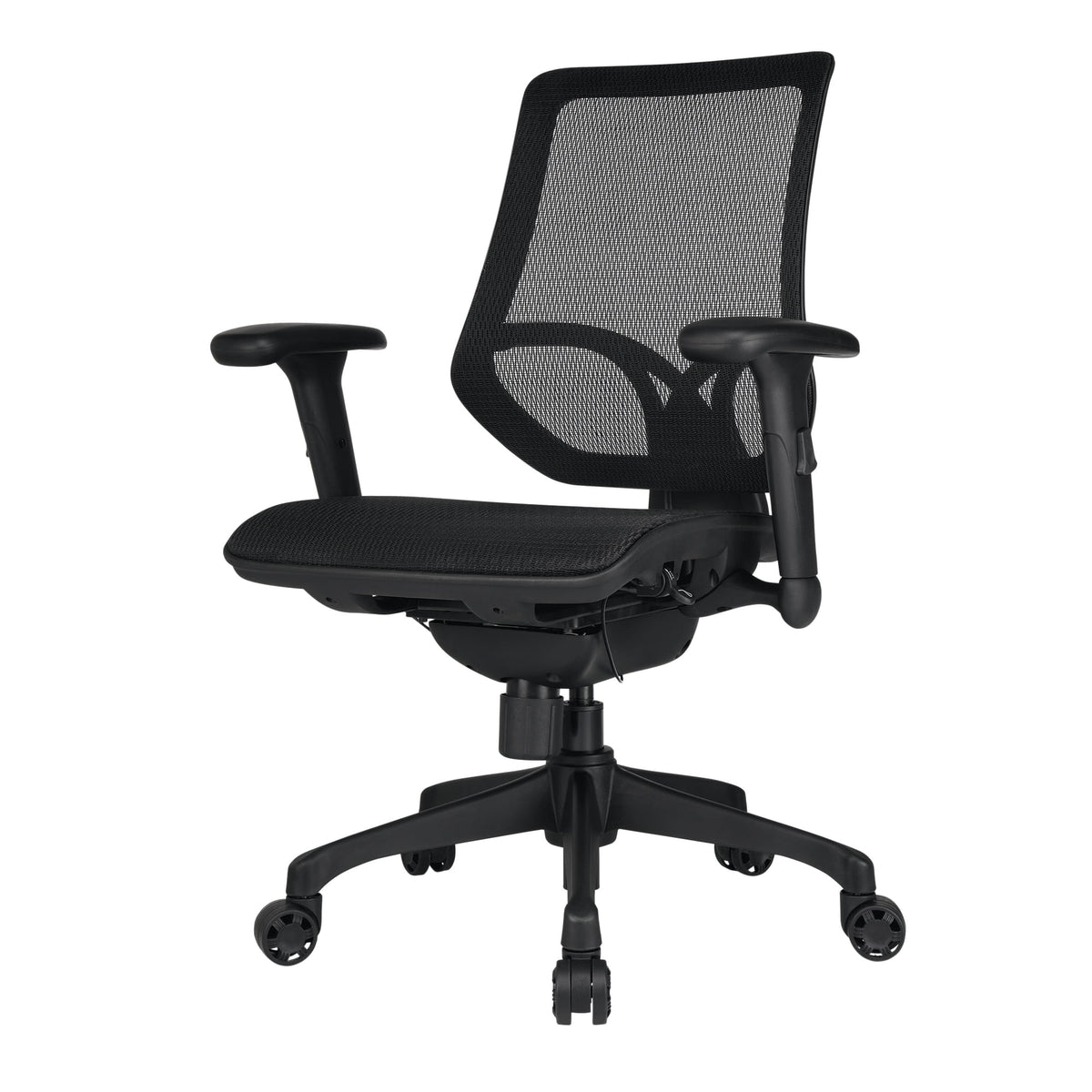 Black Ergonomic Mesh Mid-Back Task Chair C1435