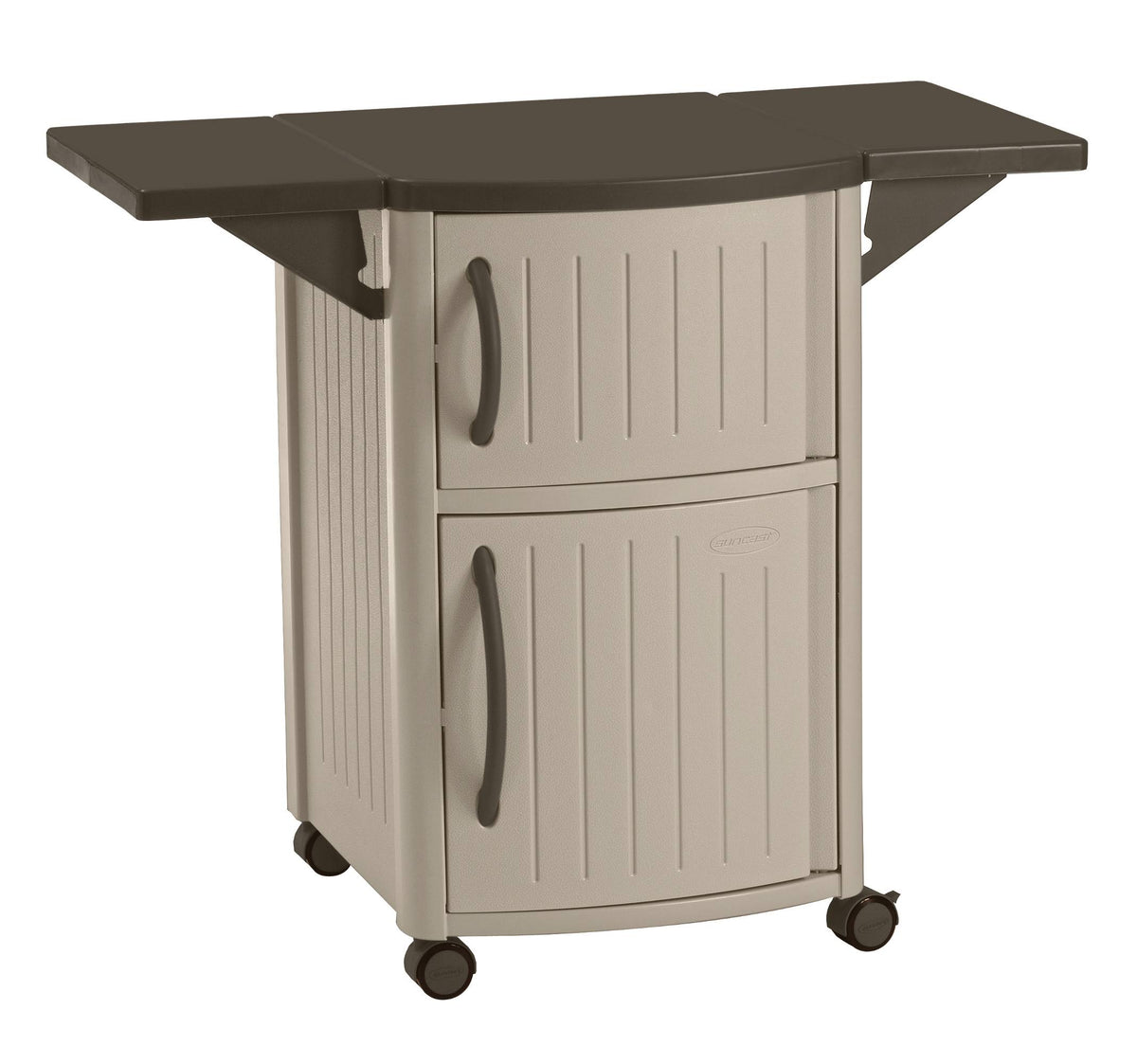 Taupe Outdoor Prep Station Cart G578297
