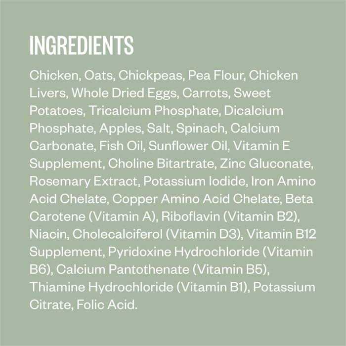 Baked Chicken Dish with Carrots Dry Dog Food S451