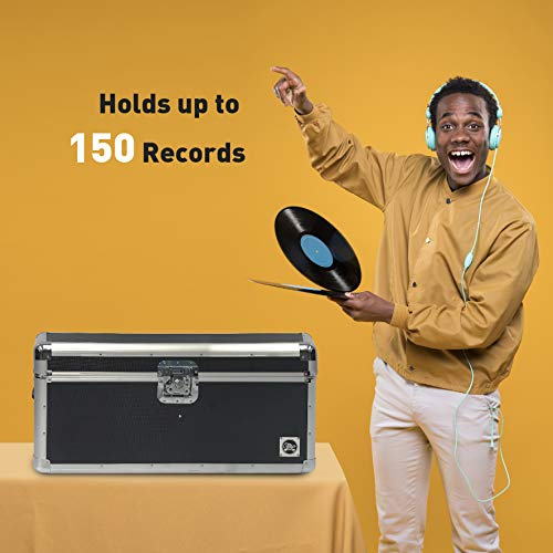 Vinyl Record Album Storage Case J426