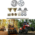 Go Kart Rear Axle Kit with Brake Hub Disc Rotor and Chain Sprocket O695763