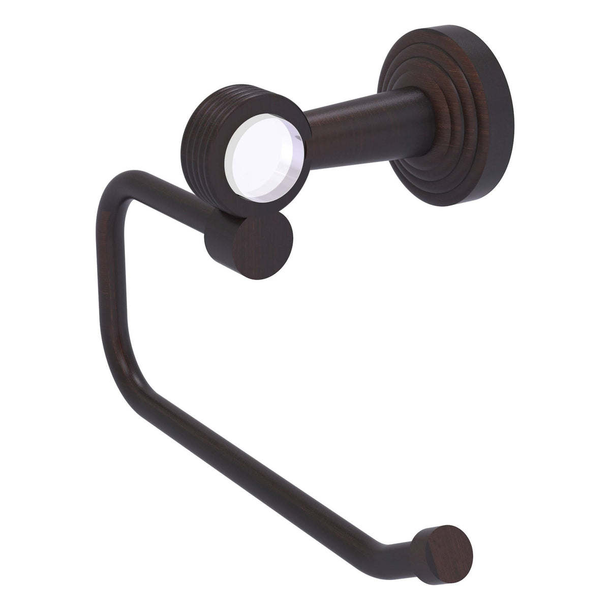 Toilet Tissue Holder with Groovy Accents Venetian Bronze A874