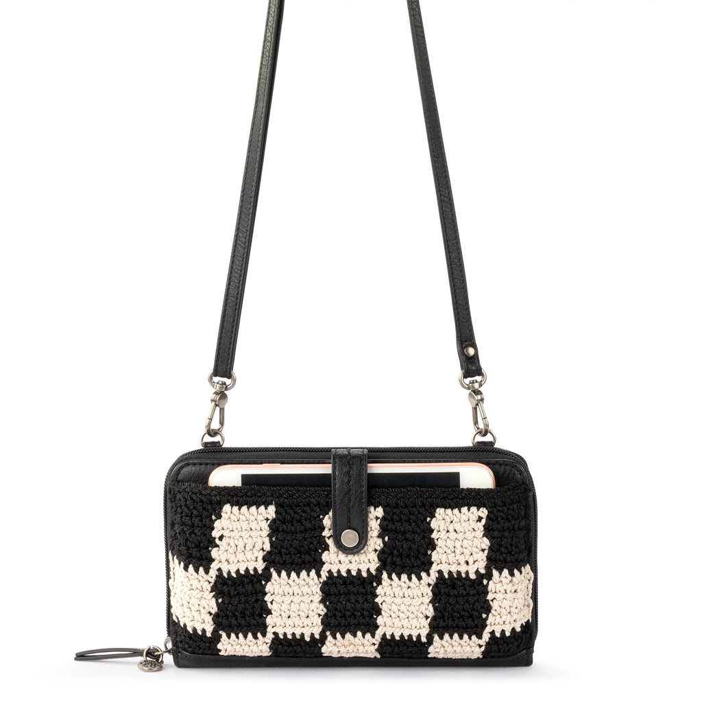 Hand-crochet Recycled Polypropylene Yarn Crossbody Z32257