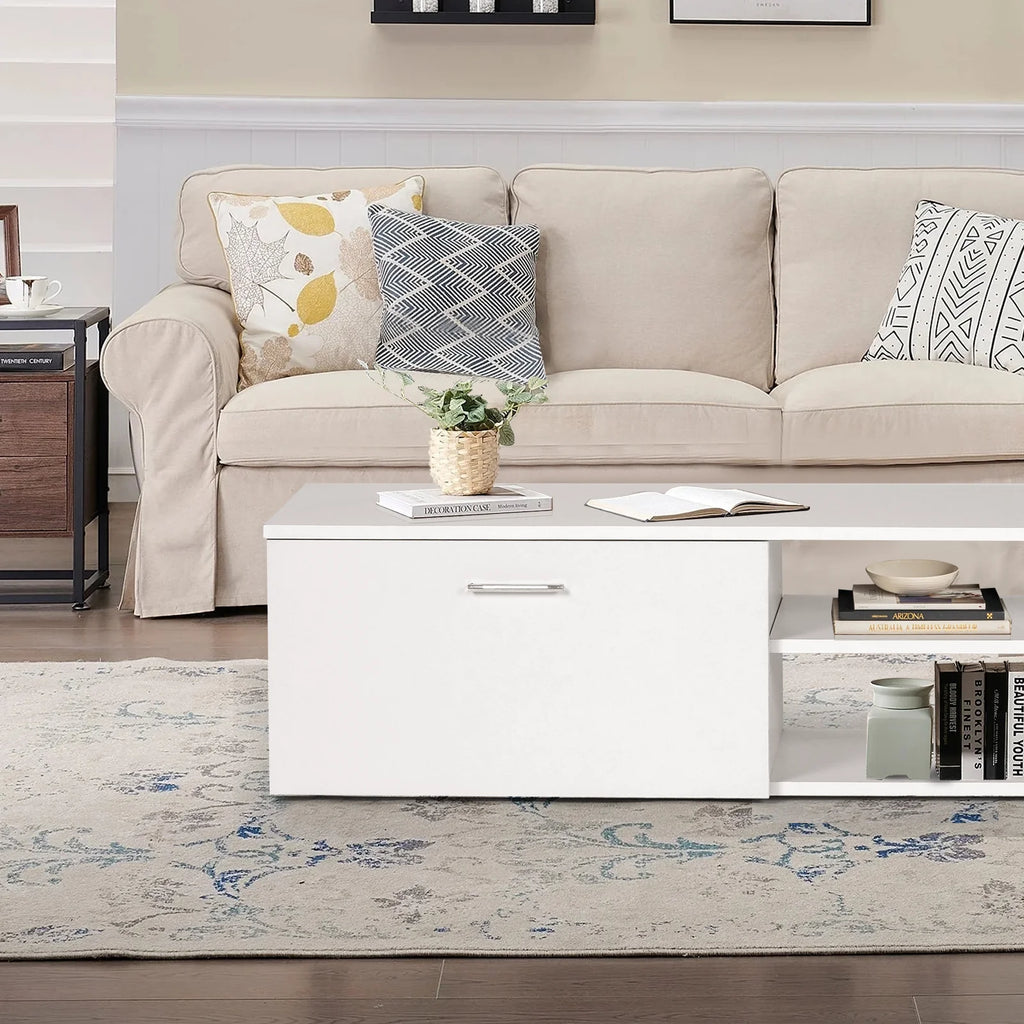 White Modern TV Stand for 55/65/70 Inch TVs I154
